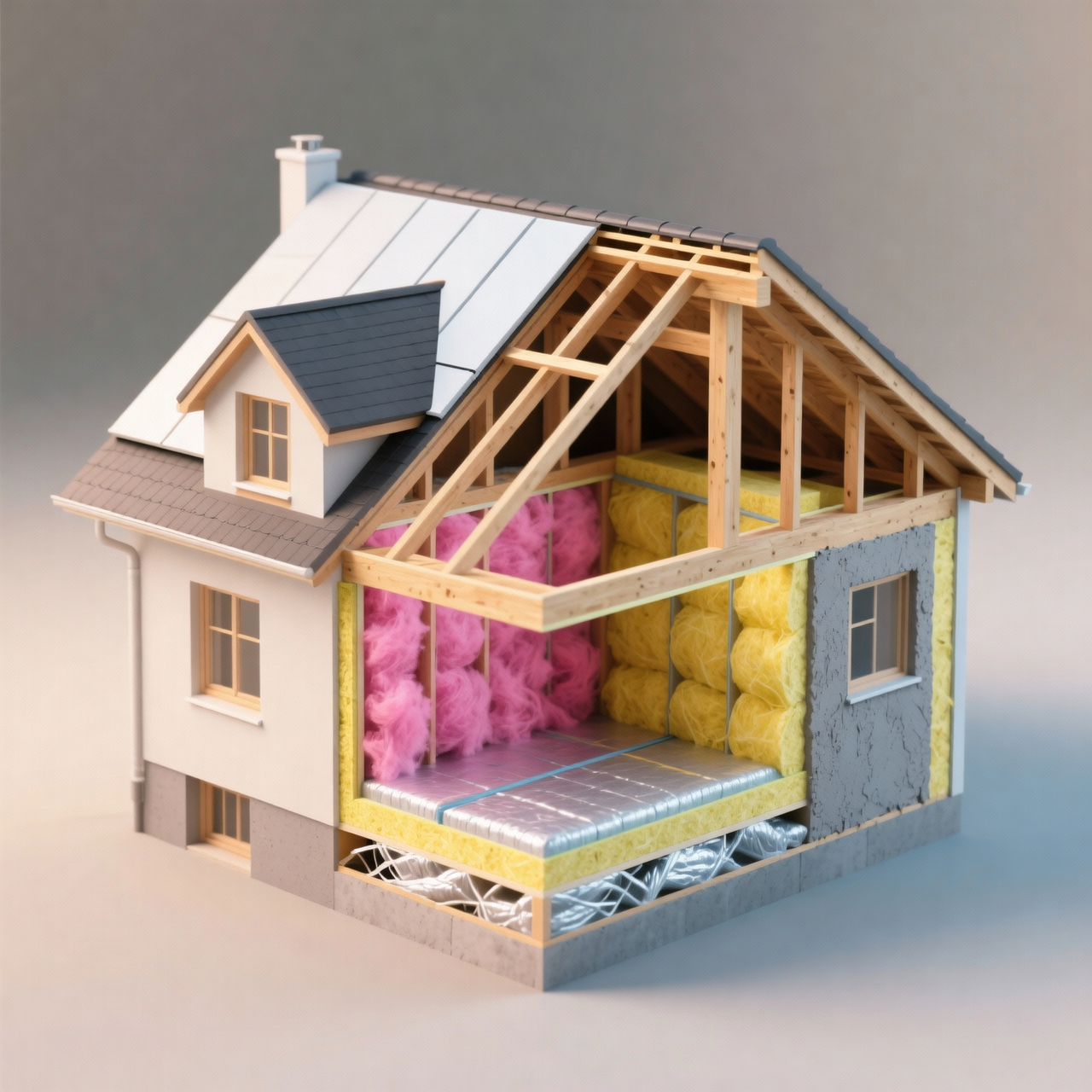 Isolation thermique maison